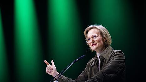 Gr&uuml;nen-Chefin Franziska Brantner spricht sich f&uuml;r mehr Unterst&uuml;tzung aus Deutschland f&uuml;r die Ukraine aus. (Archivbild)