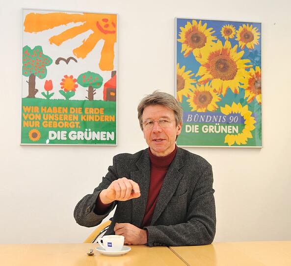 Siehfried Benker, Fraktionschef der Münchner Rathaus-Grünen.