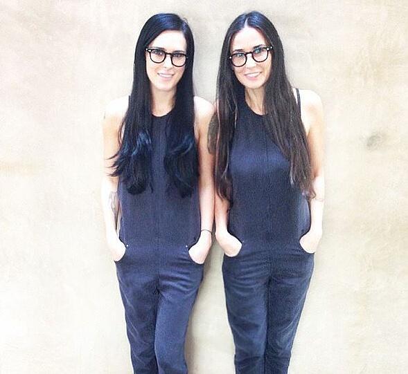 Rumer Willis und Demi Moore