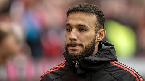 Ist mit seiner Situation beim FC Bayern nicht zufrieden: Noussair Mazraoui.