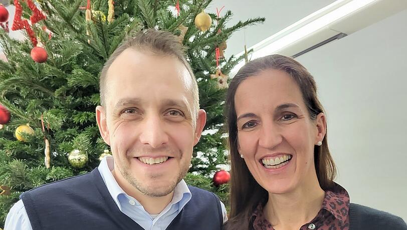 Alexander Egger und Kathrin Wickenhäuser-Egger. Alexander Egger und Kathrin Wickenhäuser-Egger.