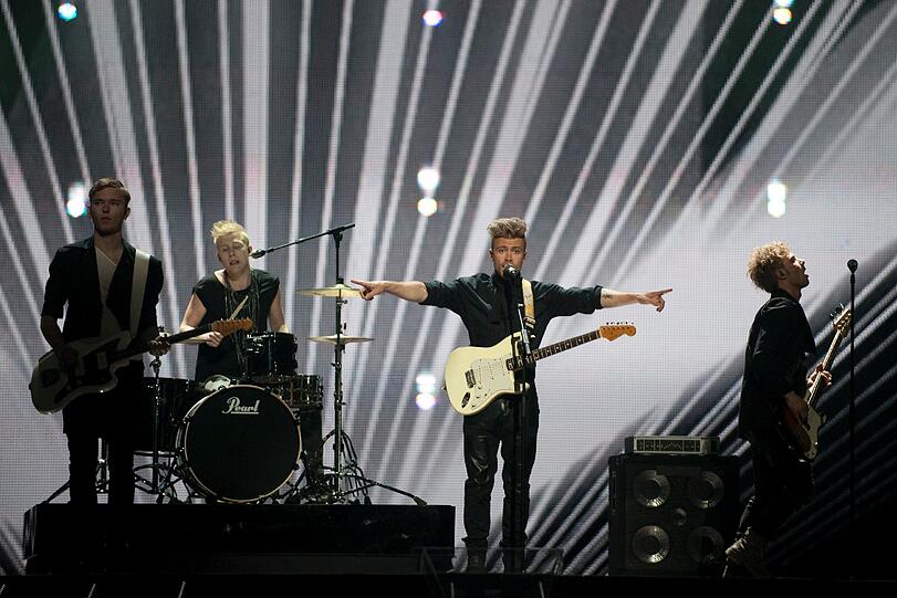 Die Band "A Friend of London" geht für Dänemark an den Start.