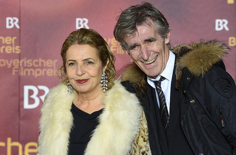 Die Schauspielerin Michaela May und ihr Mann, der Regisseur Bernd Schadewald