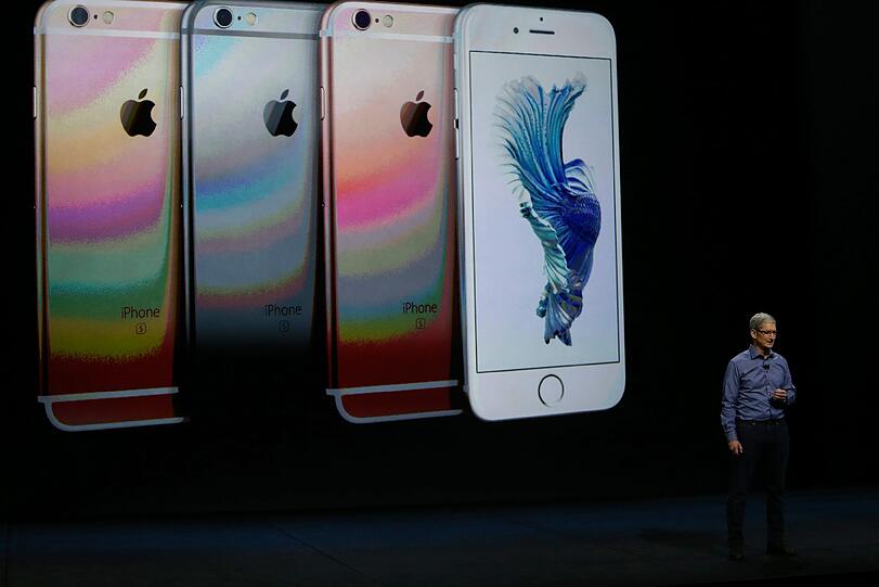 Apple präsentierte am Mittwoch die Neuigkeiten des Unternehmens in San Francisco.