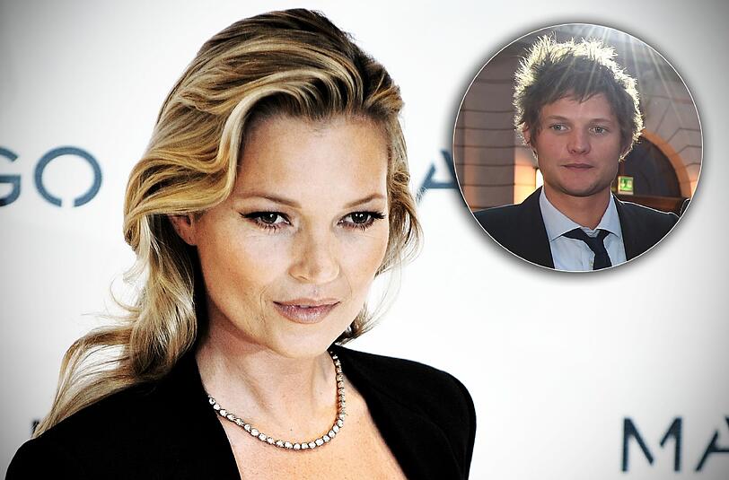 Kate Moss soll sich Gerüchten zufolge mit dem jüngeren Graf Nikolai von Bismarck trösten.