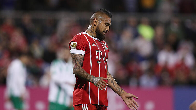 Am Dienstag im Pokal-Halbfinale gegen Bayer Leverkusen mit Sicherheit nicht dabei: Arturo Vidal. Am Dienstag im Pokal-Halbfinale gegen Bayer Leverkusen mit Sicherheit nicht dabei: Arturo Vidal.
