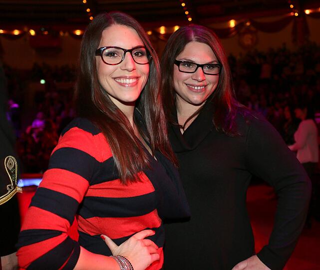 Genauso wie Eva-Maria Reichert mit ihrer Schwester Nessi.