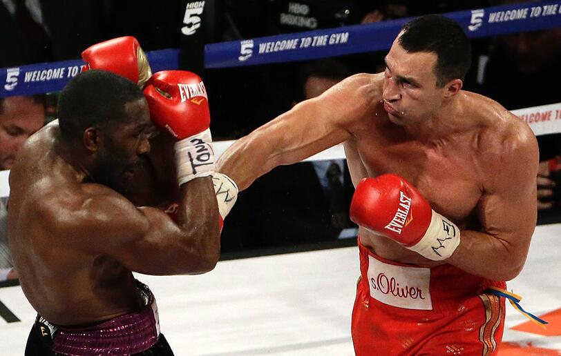 Bryant Jennings hatte zu keiner Zeit eine Chance gegen Wladimir Klitschko. Die Bilder vom Kampf.