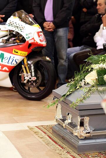 Seine Honda: Sie bestimmte sein Leben - und schließlich auch den Tod des Rennfahrers.
