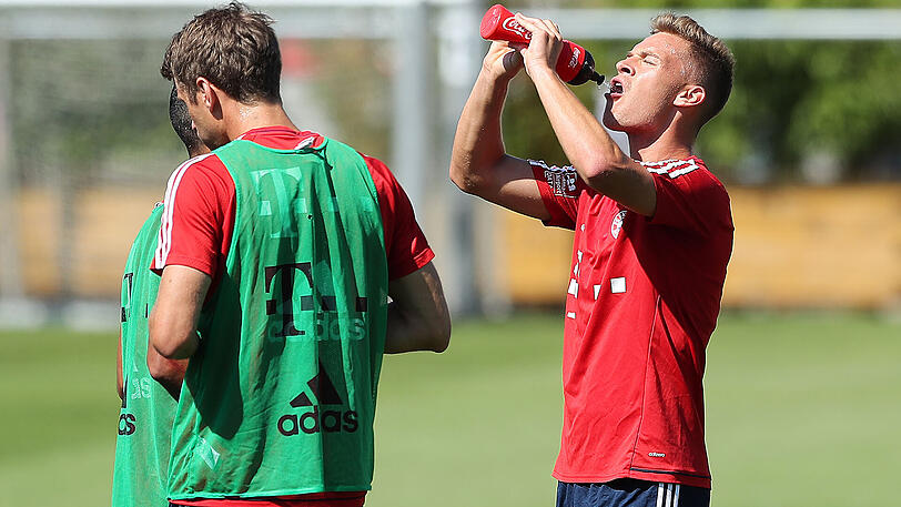 Nächste Runde in der Vorbereitung auf das Spiel bei Werder Bremen - die Bilder vom Mittwochstraining des FC Bayern.
