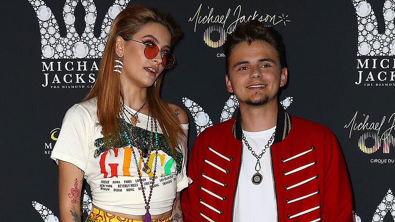 Paris Jackson und ihr Bruder Prince Michael bei einer Veranstaltung 2018.