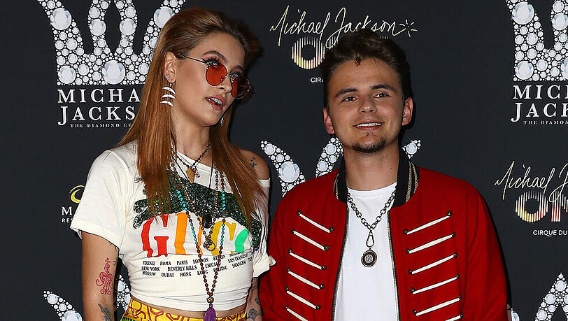 Paris Jackson und ihr Bruder Prince Michael bei einer Veranstaltung 2018.