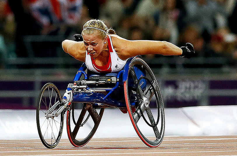 Hannah Cockroft (Leichtathletik): "Hurrikan-Hannah" avancierte in London zum Liebling der Massen: Sie gewann 2012 Gold über 100 und 200 Meter. Die 20-jährige Britin hat in ihrem Heimatland regelrechten Kultstatus. Sie ist Weltrekordlerin über 100, 200, 400 und 800 Meter. In Rio fährt sie auch für ihre 2015 gestorbene enge Freundin Tahlia Banks. Die hatte Weihnachten 2014 eine Lungentransplantation. Aber der Körper stieß das Organ ab, sie starb im April.