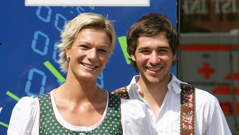 Kennen sich seit Kindertagen: Höfl-Riesch und Neureuther, hier im Jahr 2008. Kennen sich seit Kindertagen: Höfl-Riesch und Neureuther, hier im Jahr 2008.
