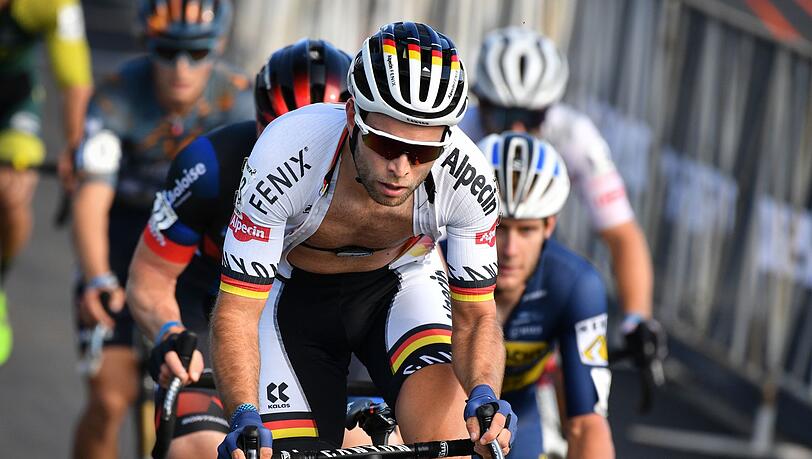 Marcel Meisen aus Deutschland, damals beim Team Alpecin-Fenix in Aktion.