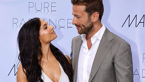 Amira Pocher und Christian Düren präsentierten sich bei der Fashion Week in Berlin das erste Mal als Paar.