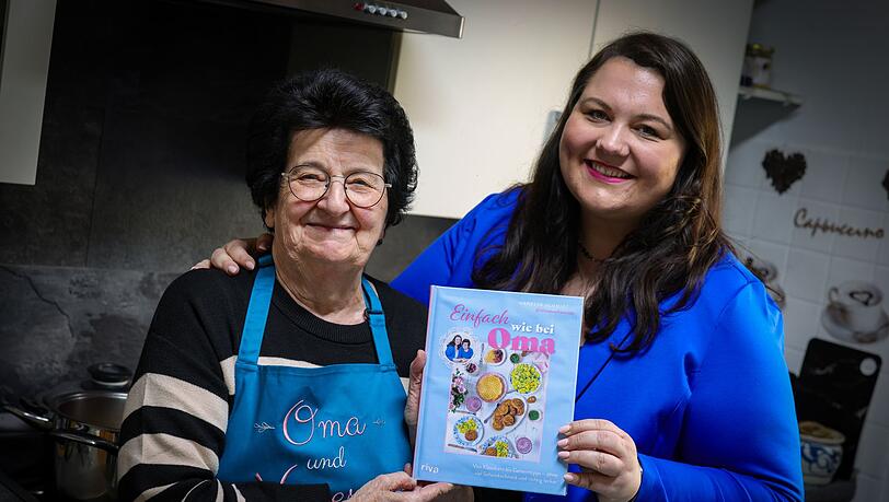 Von der K&uuml;che in die Sozialen Medien - und jetzt in ein Kochbuch: Die Rezepte von Vanessa und ihrer Oma Annemarie sind jetzt auch dort zu lesen.