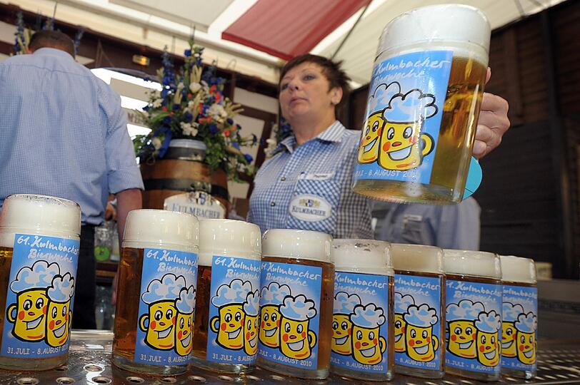 Bei der 62. Kulmbacher Bierwoche stehen vom 30. Juli an neun Tage lang Bierkultur und Geselligkeit im Mittelpunkt.