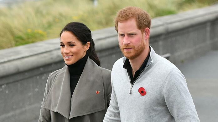 Prinz Harry und Herzogin Meghan gaben 2020 den Megxit bekannt.