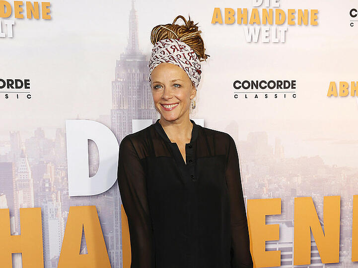 Katja Riemann auf der Premiere von "Die abhandene Welt"