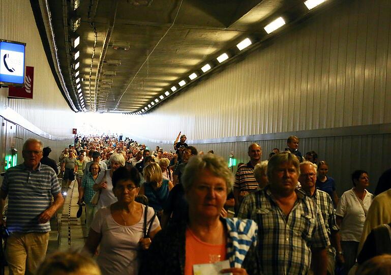 Die Bilder von der festlichen Eröffnung des Luise-Kiesselbach-Tunnel
