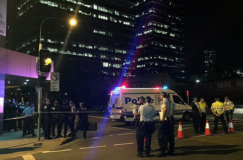 Der Tatort in Sydney.