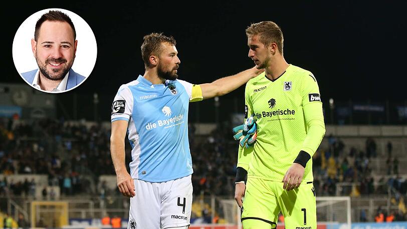 Gemeinsam für den TSV 1860: Felix Weber (li.) und Marco Hiller.