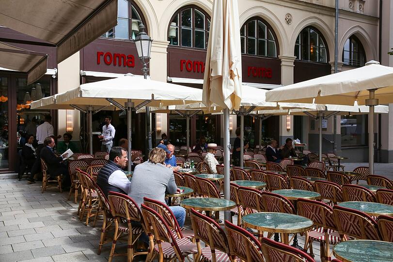 Erster Blick ins Café Roma: So stylisch ist das Kult-Lokal.