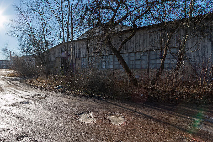Die Hallen auf dem Gelände stehen unter Denkmalschutz.