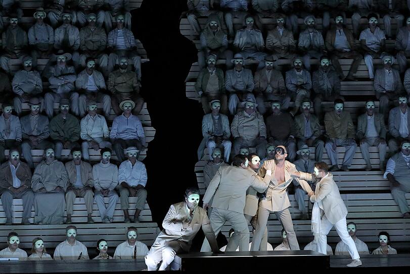 Verdis "Rigoletto" im Nationaltheater.