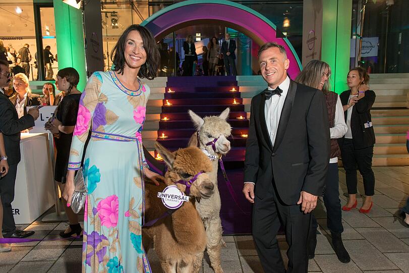 Promis in München bei der Premieren-Party des TV-Senders "Universal Channel"
