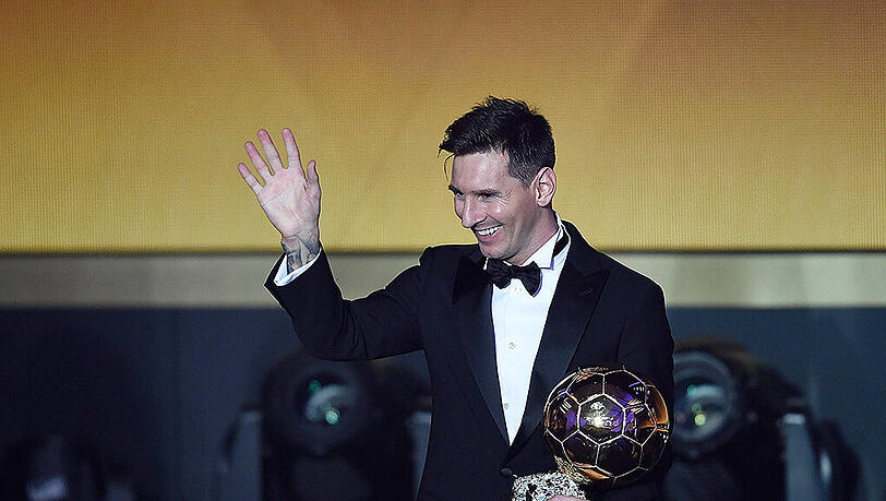 Lionel Messi wurde zum fünften Mal Weltfußballer. Lionel Messi wurde zum fünften Mal Weltfußballer.