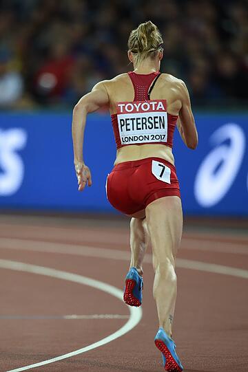 Die dänische 400-Meter-Hürdenläuferin Sara Slott_Petersen.