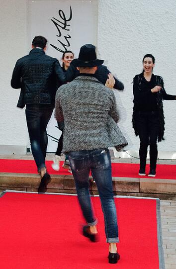 Catwalk 3-Show bei München Mitte.