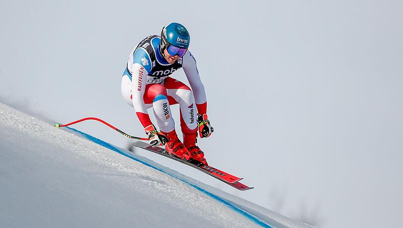 Der Skirennfahrer Niels Hintermann aus der Schweiz gewann zeitgleich mit dem Kanadier Cameron Alexander die Abfahrt in Kvitfjell.