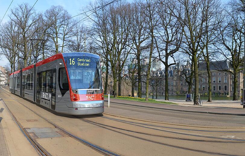 Oder so: Siemens baut 40 vierteilige 100-Prozent-Niederflur-Straßenbahnen vom Typ Avenio für Den Haag.