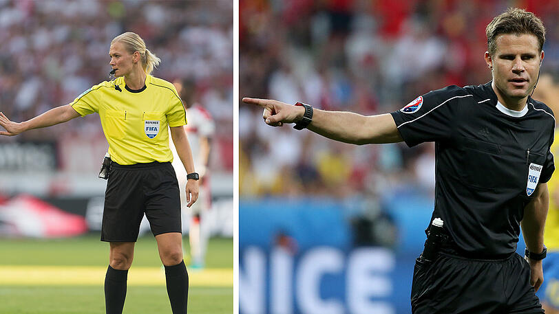 Bibiana Steinhaus und Felix Brych leiten die Champions League Endspiele.