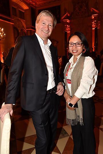 Axel Stepken (TÜV SÜD AG), Li Xin (Caixin Media)