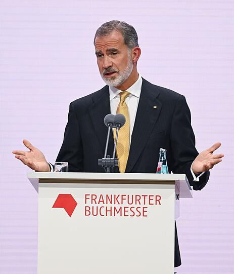 König Felipe von Spanien heute.