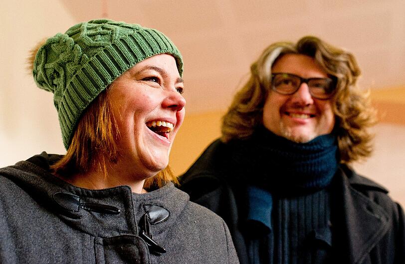 Bilder von der Wahl in Hamburg