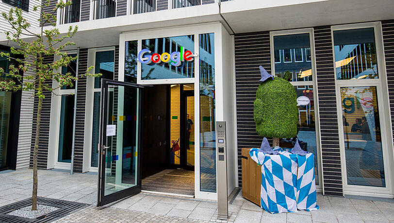 Das Google-Entwicklungszentrum in München. Der US-Konzert baut seinen Standort weiter aus. Das Google-Entwicklungszentrum in München. Der US-Konzert baut seinen Standort weiter aus.