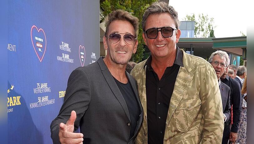 Die "Bergdoktor"-Stars Mark Keller (l.) und Hans Sigl sind privat eng befreundet.