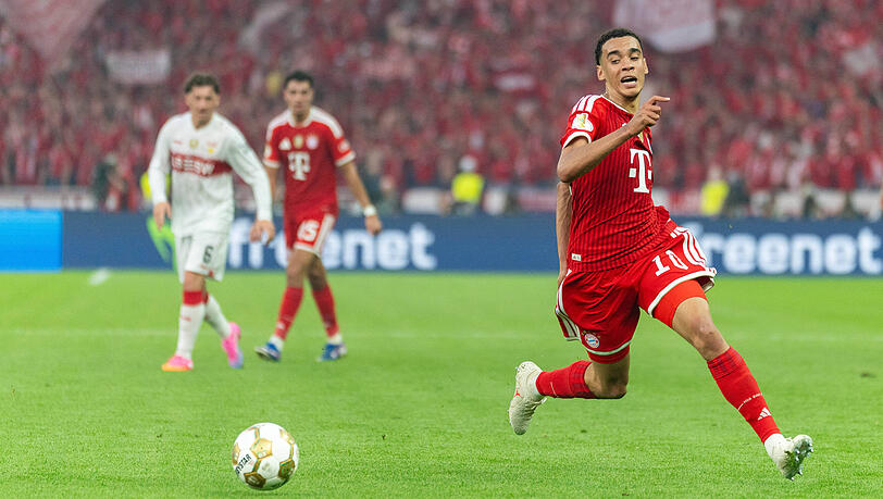 Muss sich beim FC Bayern behaupten: Jamal Musiala. Muss sich beim FC Bayern behaupten: Jamal Musiala.