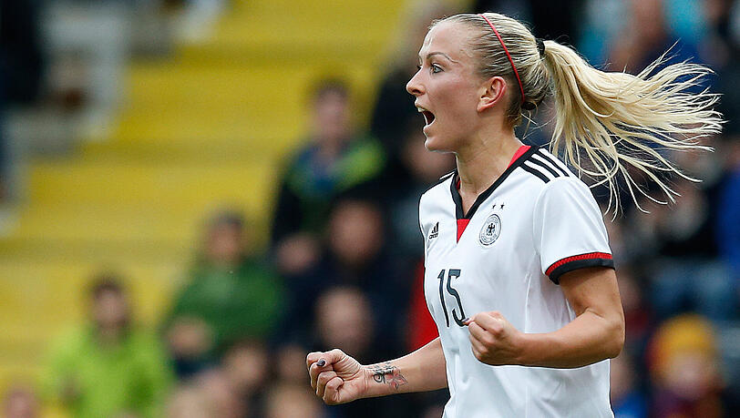 Mandy Islacker ist mit der deutschen Nationalmannschaft bei der EM am Start. Mandy Islacker ist mit der deutschen Nationalmannschaft bei der EM am Start.