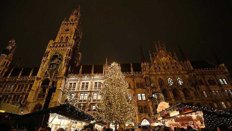 Bekannt über München hinaus: der Christkindlmarkt.