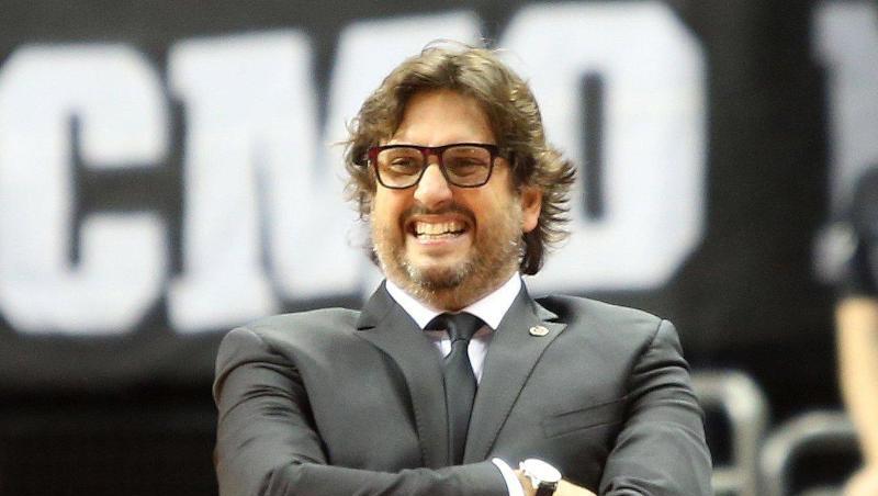 Der Basketballtrainer Andrea Trinchieri. Foto: Andreas Gora/dpa/Archivbild Der Basketballtrainer Andrea Trinchieri. Foto: Andreas Gora/dpa/Archivbild
