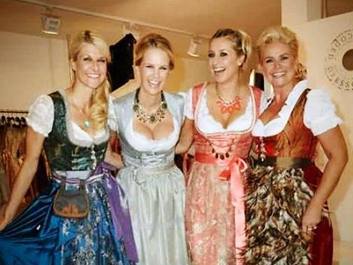 Auch Verena Kerth (2. v. r.) und ihre bekannten Kolleginnen wissen, wie  man es macht