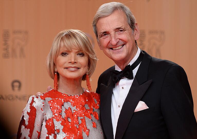 Schauspielerin Uschi Glas und ihr Mann Dieter Hermann