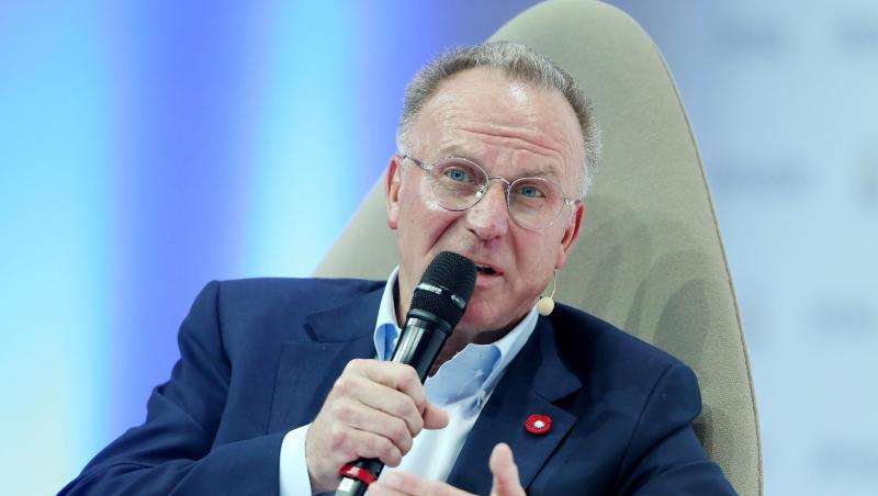 Karl-Heinz Rummenigge, Vorsitzender von Bayern München. Foto: Roland Weihrauch Karl-Heinz Rummenigge, Vorsitzender von Bayern München. Foto: Roland Weihrauch