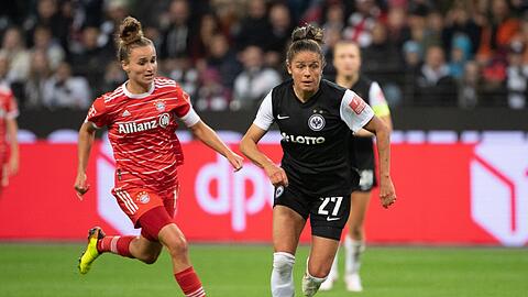 Angriff: Lina Magull (l.) und der FCB.